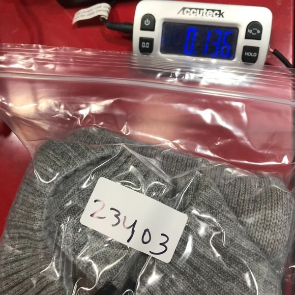 Raffi Sweater Men's Medium Grey 1/4 Button Mock Neck Wool Cashmere Elbow Patches - Picture 8 of 8